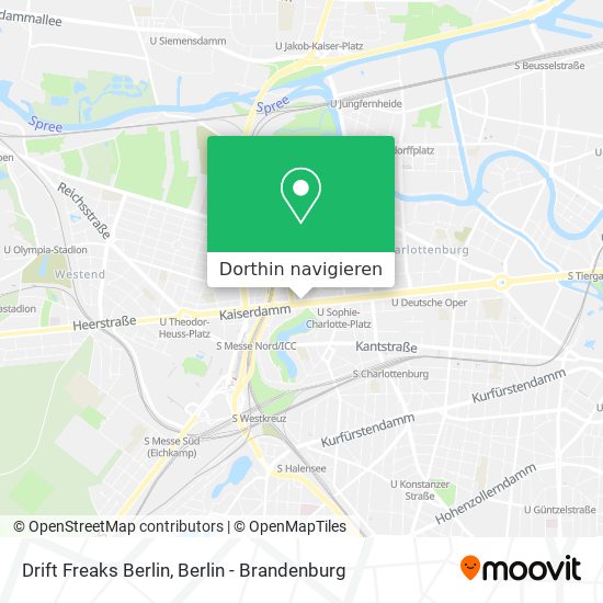 Drift Freaks Berlin Karte