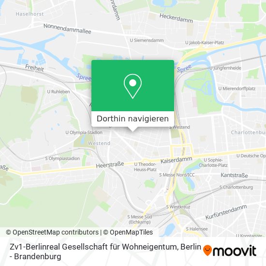 Zv1-Berlinreal Gesellschaft für Wohneigentum Karte