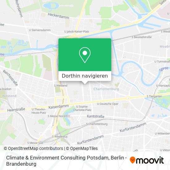 Climate & Environment Consulting Potsdam Karte