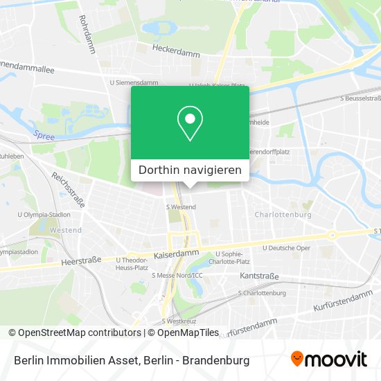 Berlin Immobilien Asset Karte