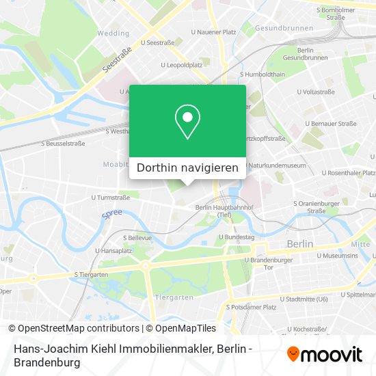Hans-Joachim Kiehl Immobilienmakler Karte