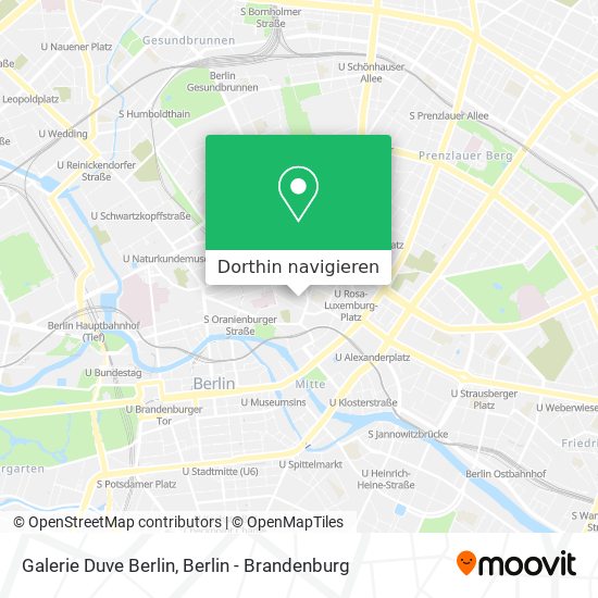 Galerie Duve Berlin Karte