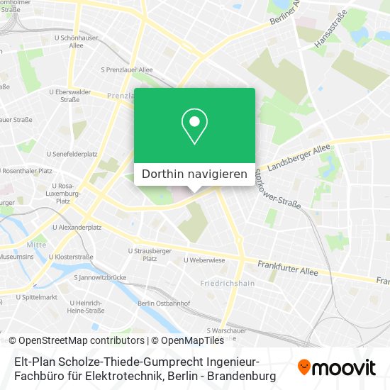Elt-Plan Scholze-Thiede-Gumprecht Ingenieur-Fachbüro für Elektrotechnik Karte