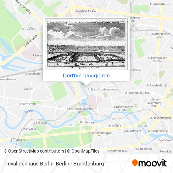 Invalidenhaus Berlin Karte