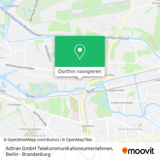 Adtran GmbH Telekommunikationsunternehmen Karte