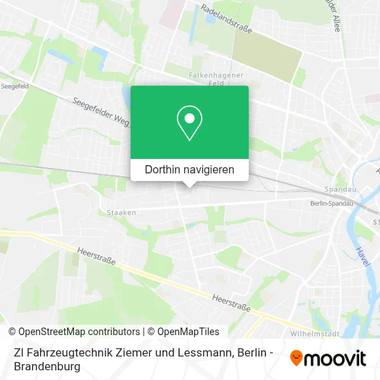 Zl Fahrzeugtechnik Ziemer und Lessmann Karte