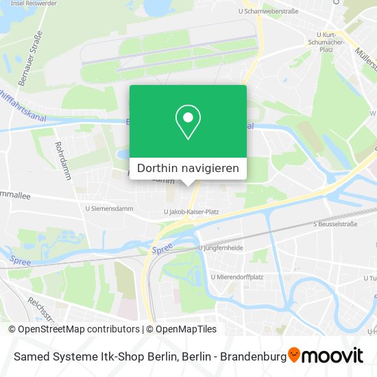 Samed Systeme Itk-Shop Berlin Karte