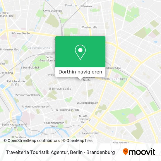 Travelteria Touristik Agentur Karte