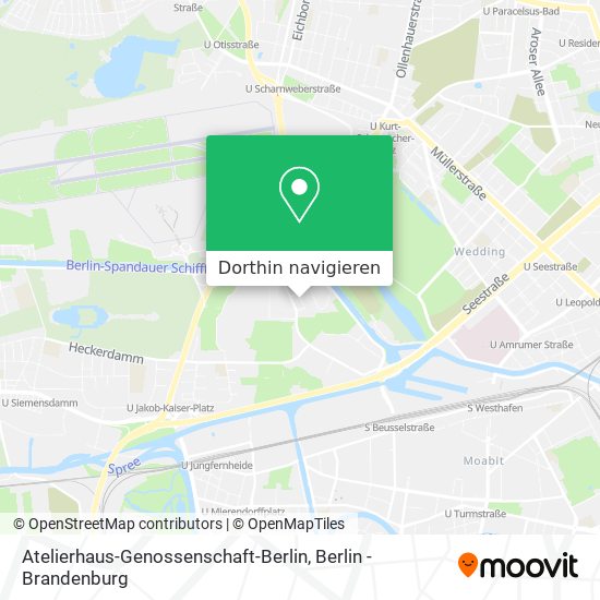 Atelierhaus-Genossenschaft-Berlin Karte