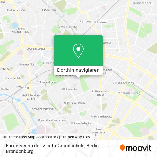 Förderverein der Vineta-Grundschule Karte