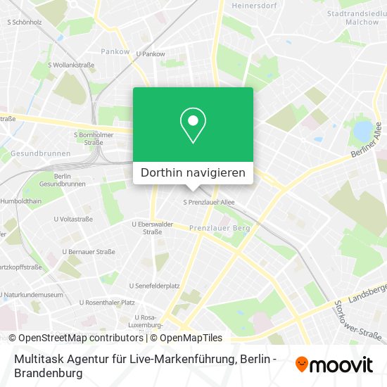 Multitask Agentur für Live-Markenführung Karte