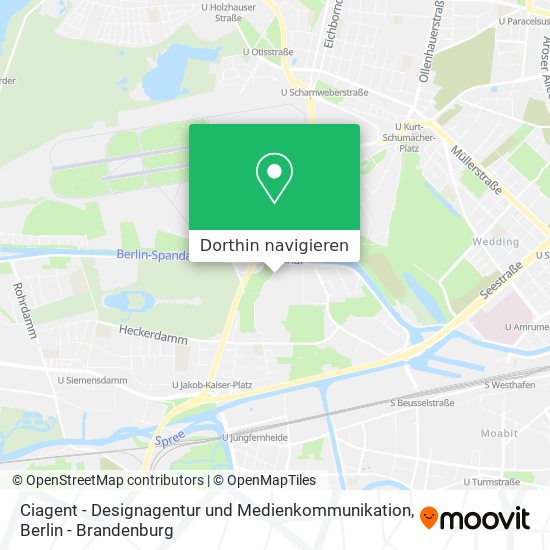 Ciagent - Designagentur und Medienkommunikation Karte