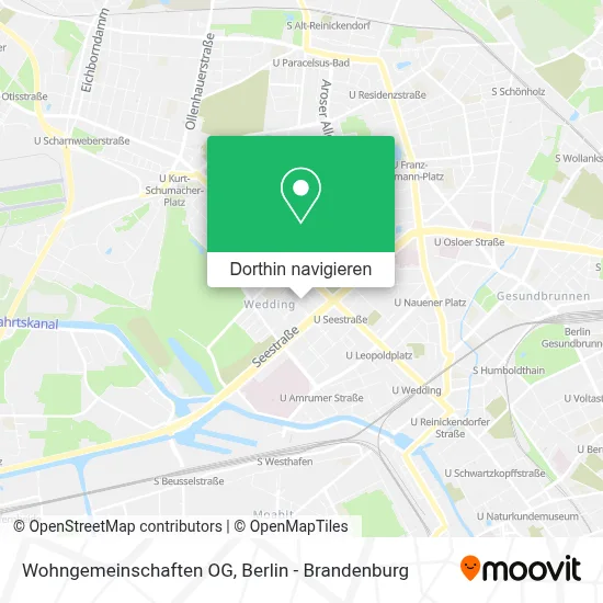 Wohngemeinschaften OG Karte