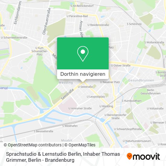 Sprachstudio & Lernstudio Berlin, Inhaber Thomas Grimmer Karte