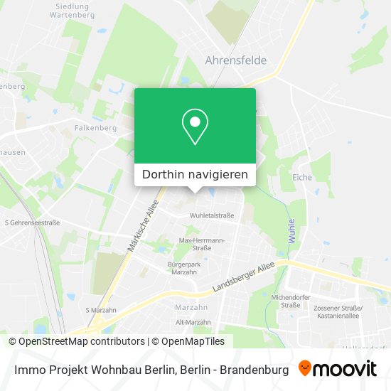 Immo Projekt Wohnbau Berlin Karte