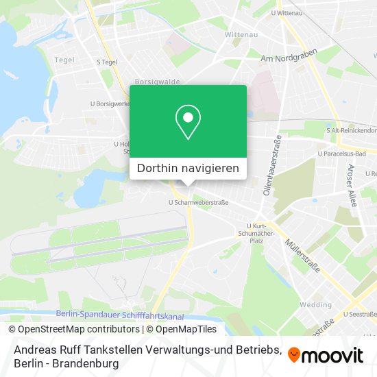 Andreas Ruff Tankstellen Verwaltungs-und Betriebs Karte