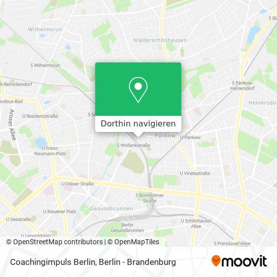 Coachingimpuls Berlin Karte