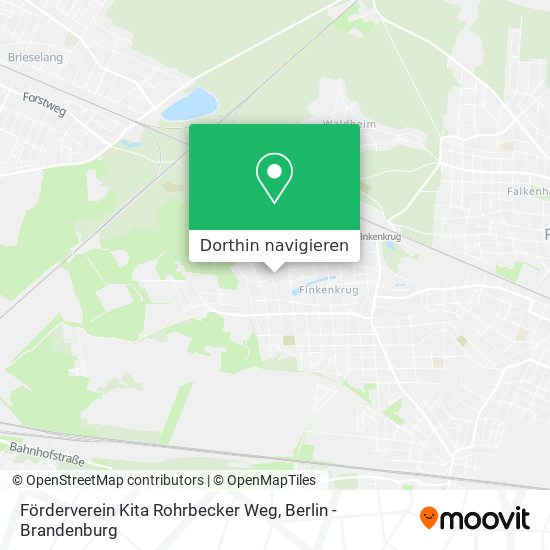 Förderverein Kita Rohrbecker Weg Karte