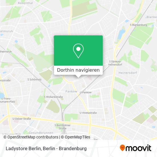 Ladystore Berlin Karte