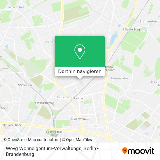 Wevg Wohneigentum-Verwaltungs Karte