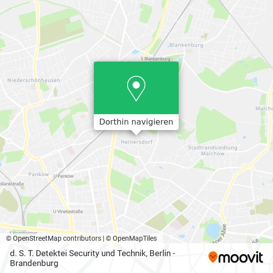 d. S. T. Detektei Security und Technik Karte