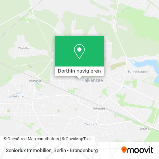 Seniorlux Immobilien Karte
