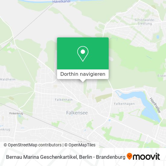Bernau Marina Geschenkartikel Karte