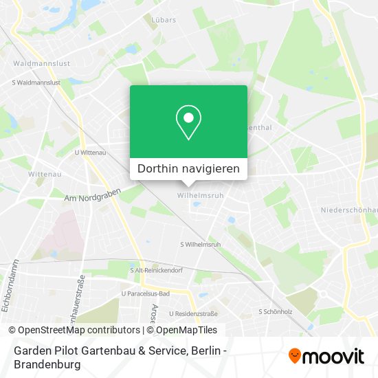 Garden Pilot Gartenbau & Service Karte