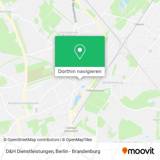 D&H Dienstleistungen Karte