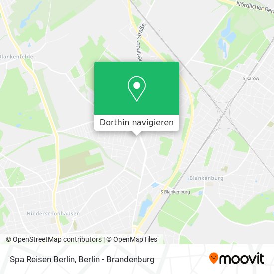 Spa Reisen Berlin Karte