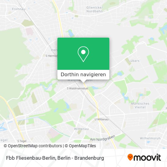 Fbb Fliesenbau-Berlin Karte