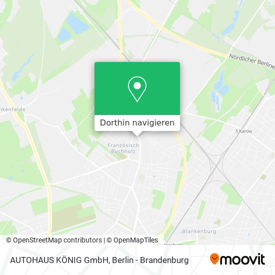 AUTOHAUS KÖNIG GmbH Karte