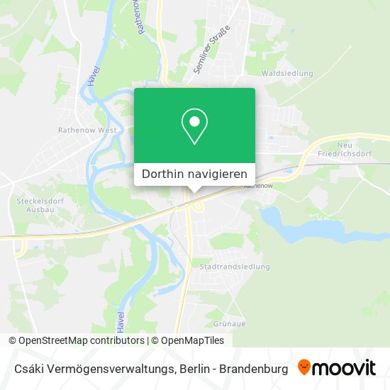 Csáki Vermögensverwaltungs Karte