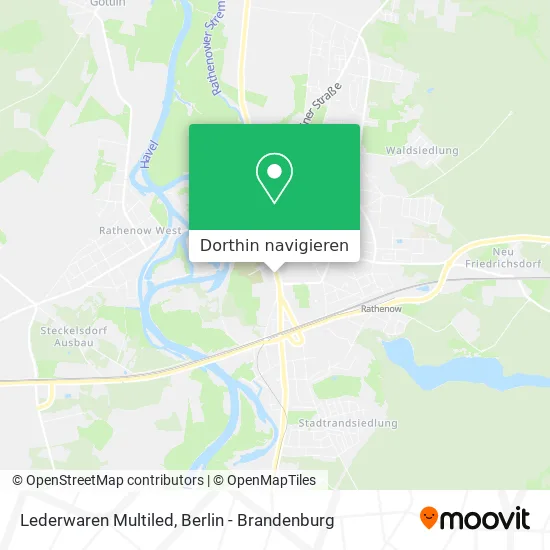 Lederwaren Multiled Karte