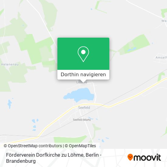 Förderverein Dorfkirche zu Löhme Karte