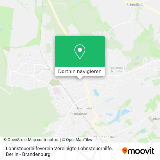 Lohnsteuerhilfeverein Vereinigte Lohnsteuerhilfe Karte