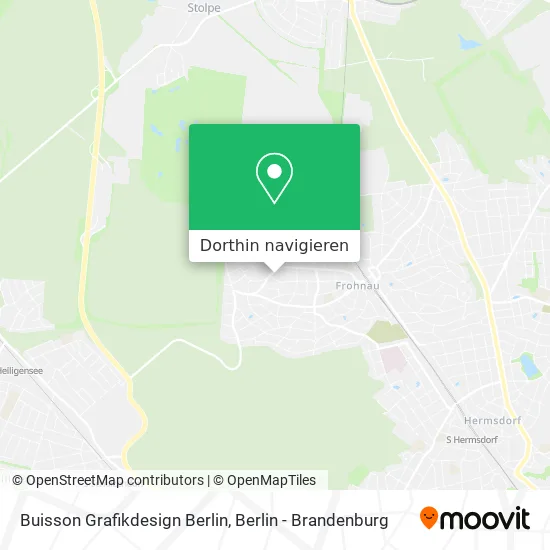 Buisson Grafikdesign Berlin Karte