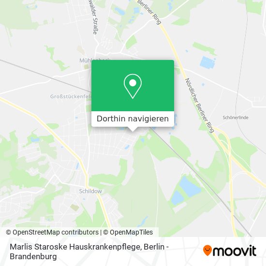 Marlis Staroske Hauskrankenpflege Karte