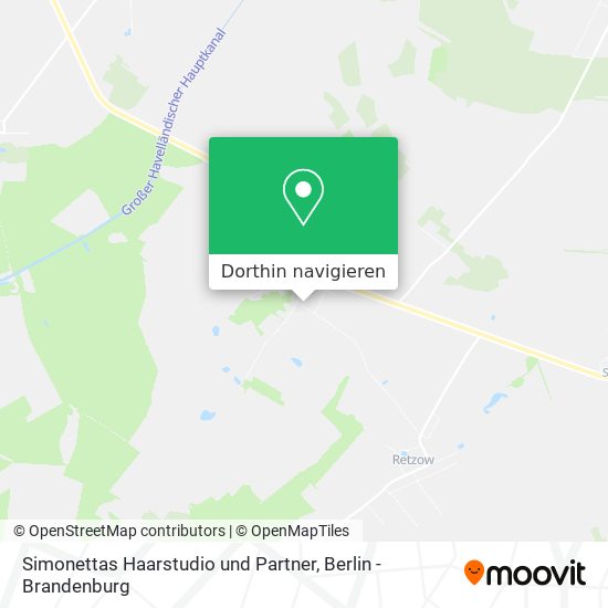 Simonettas Haarstudio und Partner Karte