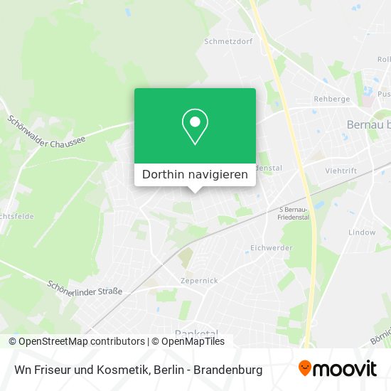 Wn Friseur und Kosmetik Karte