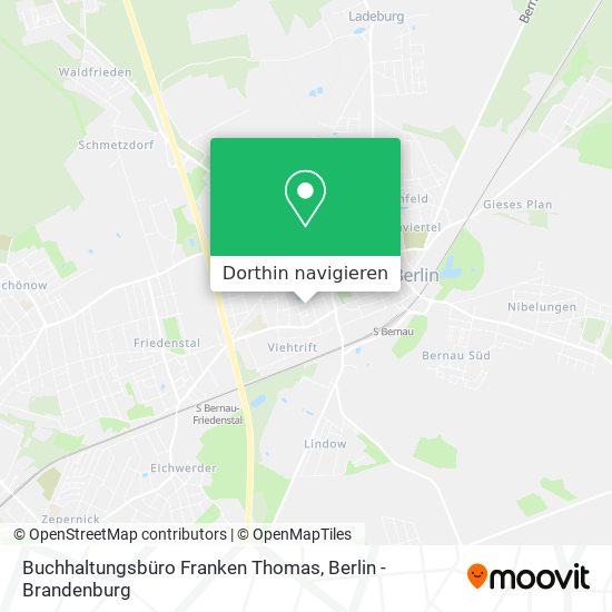 Buchhaltungsbüro Franken Thomas Karte