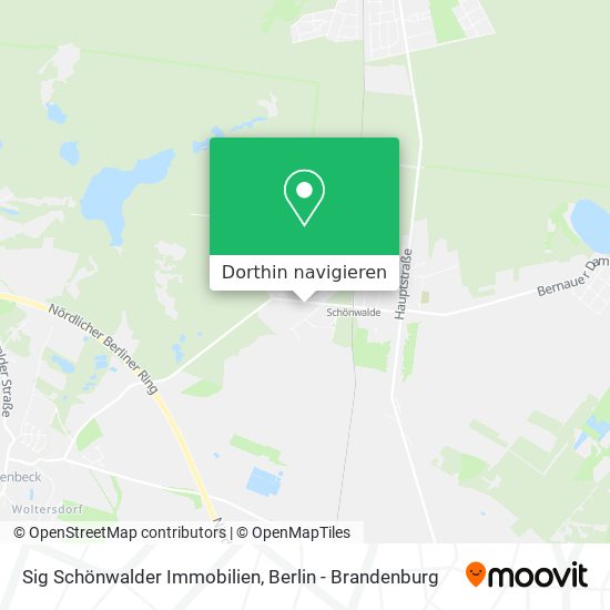 Sig Schönwalder Immobilien Karte