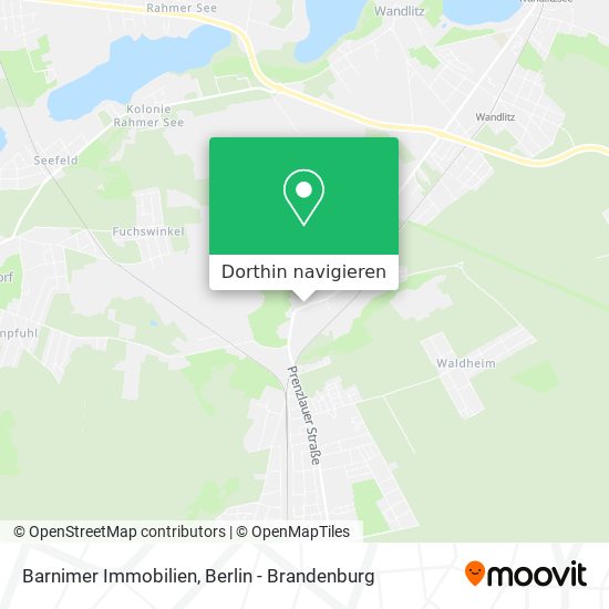 Barnimer Immobilien Karte