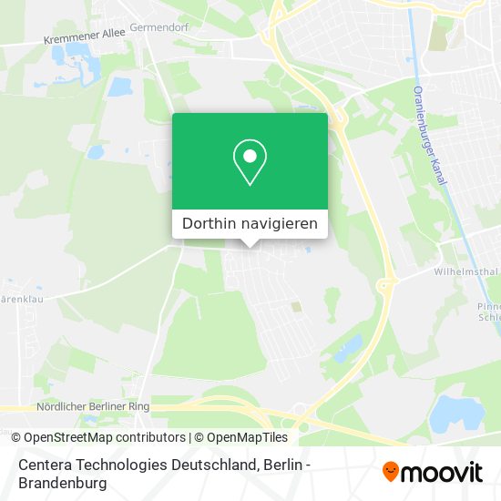 Centera Technologies Deutschland Karte