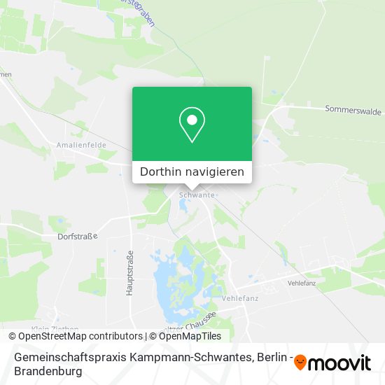 Gemeinschaftspraxis Kampmann-Schwantes Karte