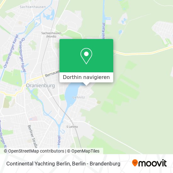 Continental Yachting Berlin Karte