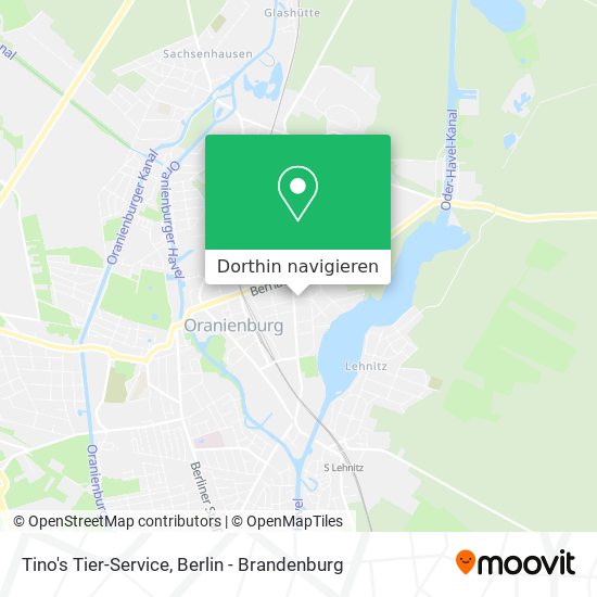 Tino's Tier-Service Karte