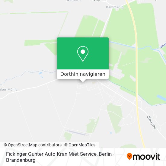 Fickinger Gunter Auto Kran Miet Service Karte