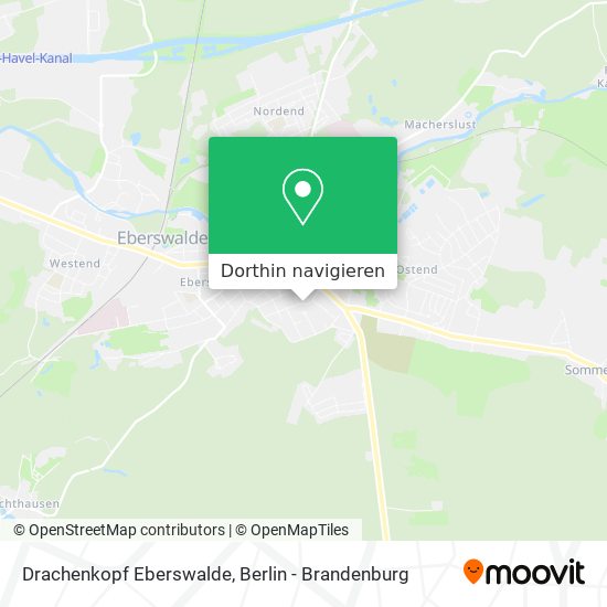 Drachenkopf Eberswalde Karte