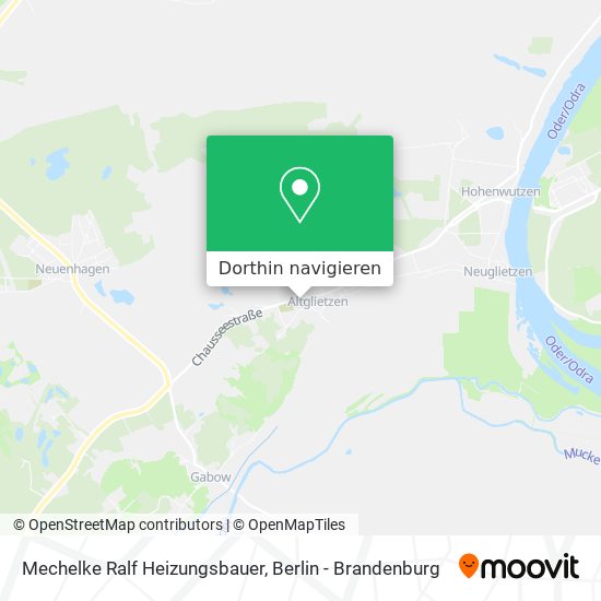 Mechelke Ralf Heizungsbauer Karte